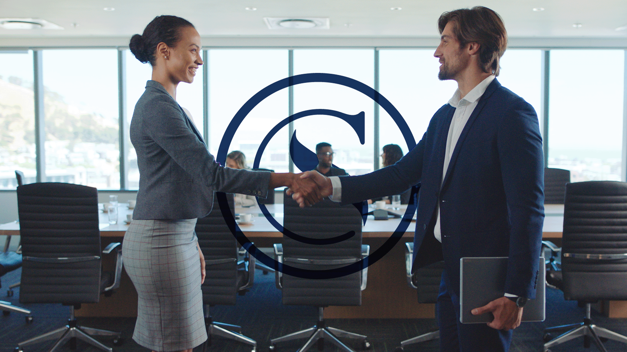 better benefits - business team shaking hands