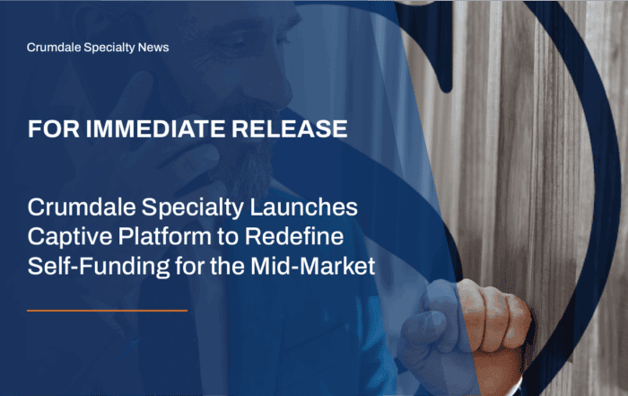 Crumdale Launches Captive Platform